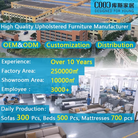 Factory Wholesale Modern Design Living Room Furniture Linen Fabric Leather Corner Couch L Shape Modular Sectional Sofa for Home Lounge Hotel